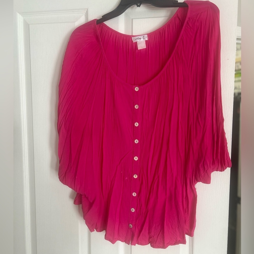 Pink Button Down